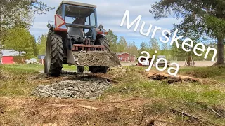 Murskeen ajoa