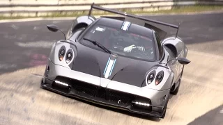 Pagani Huayra BC - Exhaust SOUNDS On The Nurburgring!