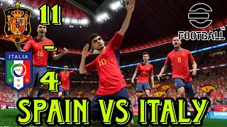 SPAIN VS ITALY | PES™ 2017 NEW UPDATE NEXT SEASON PATCH 2024/25