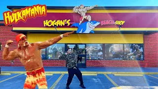 HOGAN’S BEACH SHOP in Orlando- The Hulkamaniacs Are Running Wild BROTHER!!!  International Drive