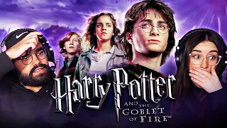 Our first time watching HARRY POTTER AND THE GOBLET OF FIRE 2005 blind movie reaction!