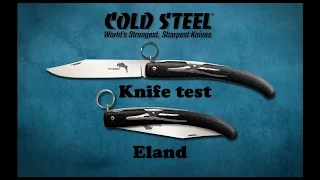 Нож Cold Steel Eland. Тест ножа на поражающую способность.Knife test. Проект Чистота.