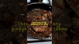 Yummy Pork Liver Steak #pinoystyle #fyp  #youtubeshorts #shortstrending #viralvideos #porkliverdish