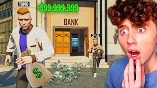 ROBBING ULTRA MEGA Bank In GTA 5 Roleplay..