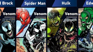 All Venom Hosts in Marvel