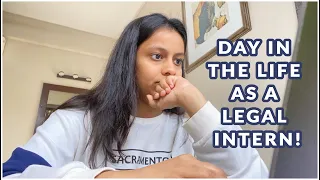 DAY IN THE LIFE AS A LEGAL INTERN!