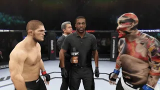 Khabib vs. Big Magma - EA Sports UFC 2 - Champion Fights ☝️🦅