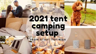 2021 TENT CAMPING SETUP