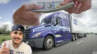 How much I made my first month at Marten Transport