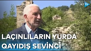 Ərikli sakinləri 29 illik həsrətdən sonra ilk dəfə doğma yurdlarında – Laçından REPORTAJ