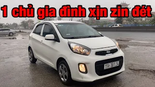 Kia moning 2018 1 chủ xe gia đình đẹp zin ô tô cũ giá rẻ trên 200 triệu hỗ trợ bank Lh:0335551588