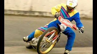 Kann man nicht glauben Egon Müller mit 75 J. noch einmal auf dem Speedway Bike