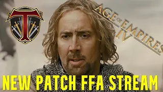 New Patch FFA STREAM | Age of Empires 4 Multiplayer & New Season