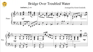 Bridge Over Troubled Water by Simon & Garfunkel (Piano Solo/Sheets)