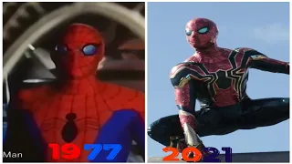 Evolution of Spider Man Movies From 1977 To 2022