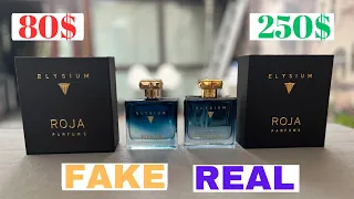 Fake vs Real Roja Parfums Elysium Parfum Cologne 100 ml