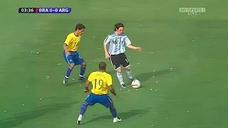 Messi vs Brazil (Copa America Final) 2007 English Commentary