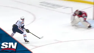 Duncan Keith Feeds Connor McDavid With A Beautiful Assist For A Second Period Goal