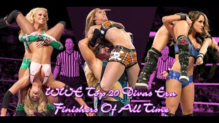 WWE Top 20 Divas Era Finishers Of All Time||Collab With Mr WWE Fan||{Liv Spiteful}