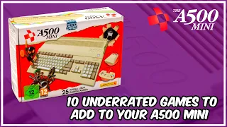 The A500 Mini - 10 Underrated Amiga Games To Add To Your A500 Mini