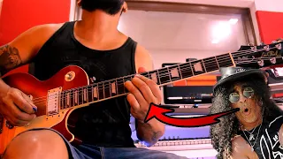 Guitarrista de quarto toca Guns N' Roses, You Could be Mine Guitar Cover