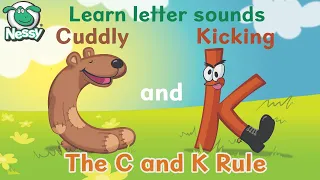 Nessy Spelling Strategy | Cuddly C and Kicking K | Learn to Spell