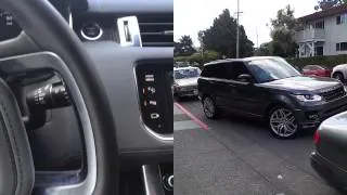 How to use Parallel Park Assist for the 2014 Range Rover Sport