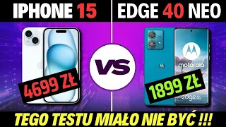 Drogi vs Tani - iPhone 15 vs Motorola Edge 40 Neo!