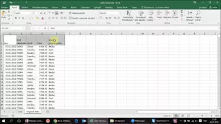 Kontingenční tabulka v Excelu za čtyři a půl minuty