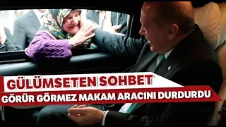 Yaşlı Kadından Cumhurbaşkanı Erdoğan'a Dua: "Allah Seni Korusun"