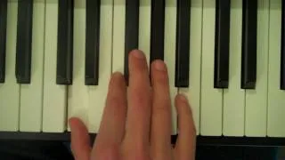 How To Play a D Diminished 7th Chord On Piano