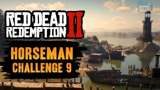 Red Dead Redemption 2 Horseman Challenge #9 Guide - Ride From Van Horn to Blackwater in 17 Minutes