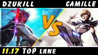 Dzukill - Yone vs Camille TOP #3 Patch 11.17 - Yone Gameplay