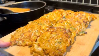 Add egg to cabbage 🐣 These cabbage patties are more delicious than meat 😍 Quick and Easy Recipes