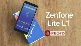 Asus Zenfone Lite L1 unboxing and quick review