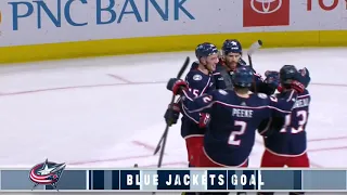 Kirill Marchenko assists on Jenner's goal vs Senators (2 apr 2023)