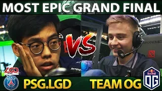 OG vs PSG.LGD - MOST EPIC GRAND FINAL IN TI HISTORY - #TI8 THE INTERNATIONAL DOTA