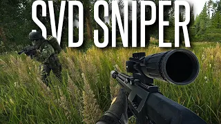 ELIMINATING PLAYERS WITH THE DRAGUNOV SNIPER - Escape From Tarkov SVD-S Gameplay