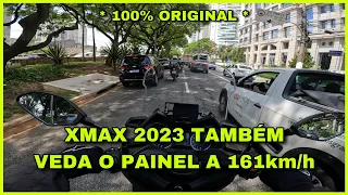 XMAX 2023 DEU 161KMH NO ROLÊ DE QUINTA E TEM ALGUMA COISA DIFERENTE NO BANCO