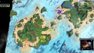 Real Time Strategy - Mezmerizing Paradise - 4v4 - Average Players - Forged Alliance Forever