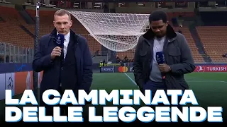 Eto'o e Sheva commentano il derby