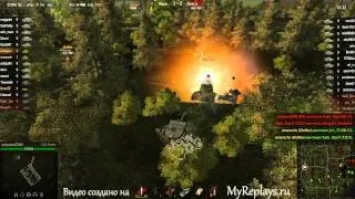 WOT: Мурованка - M24 Chaffee - 1 фраг - Поддержка ...