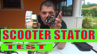 How to test a stator on a gy6 150cc scooter