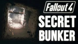 Fallout 4 Easy to MISS Hidden Location (A Secret Bunker Location Unmarked)