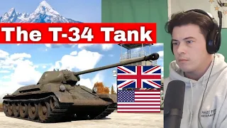 American Reacts British & American T-34 Tanks - A True Story