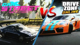 Carx Street vs drive zone online comparison. @regiss37322