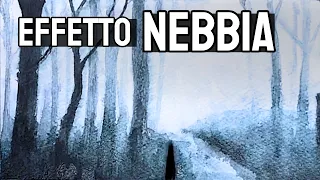 Come ottengo l'effetto nebbia?