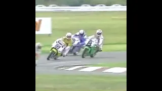 1991 | Jeff Gaynor accidentally races down the Shannonville pit lane
