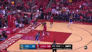 Golden State Warriors vs Houston Rockets 05/04/2019 Game 3 Highlights