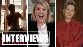 SALTBURN Interviews - Emerald Fennell, Rosamund Pike